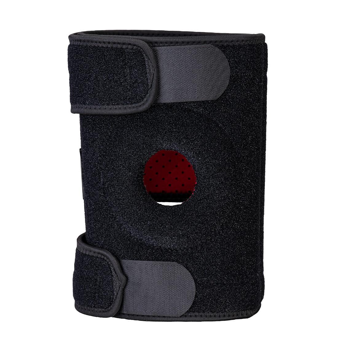 Open Patella Knee Support - Black