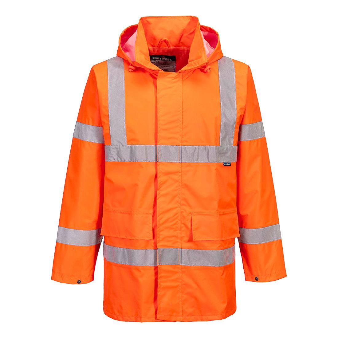 Hi-Vis Rain Lite Traffic Jacket - Orange