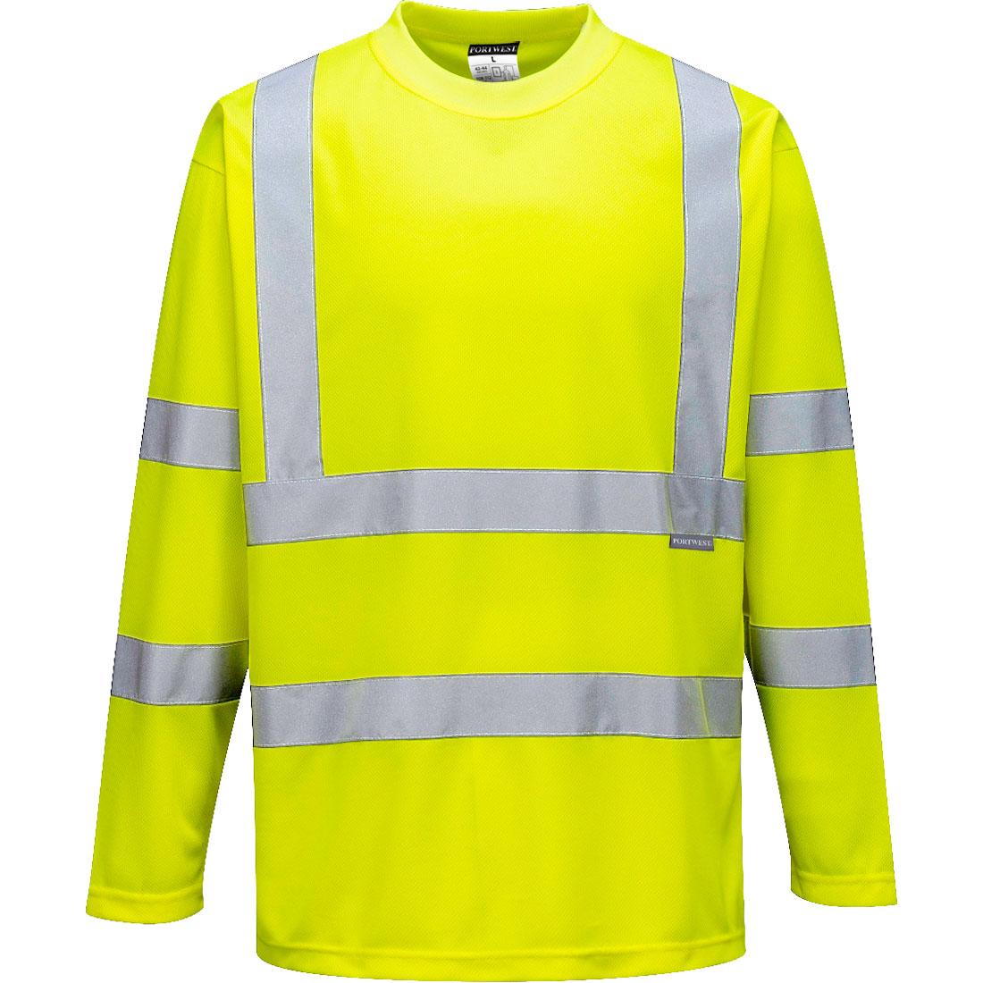 Hi-Vis T-Shirt L/S - Yellow