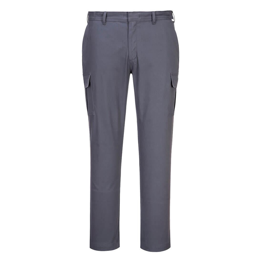 WX2 Eco Stretch Slim Fit Combat Trousers - Charcoal Grey