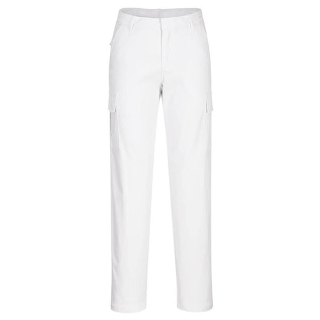 WX2 Eco Women's Stretch Cargo Trousers - White