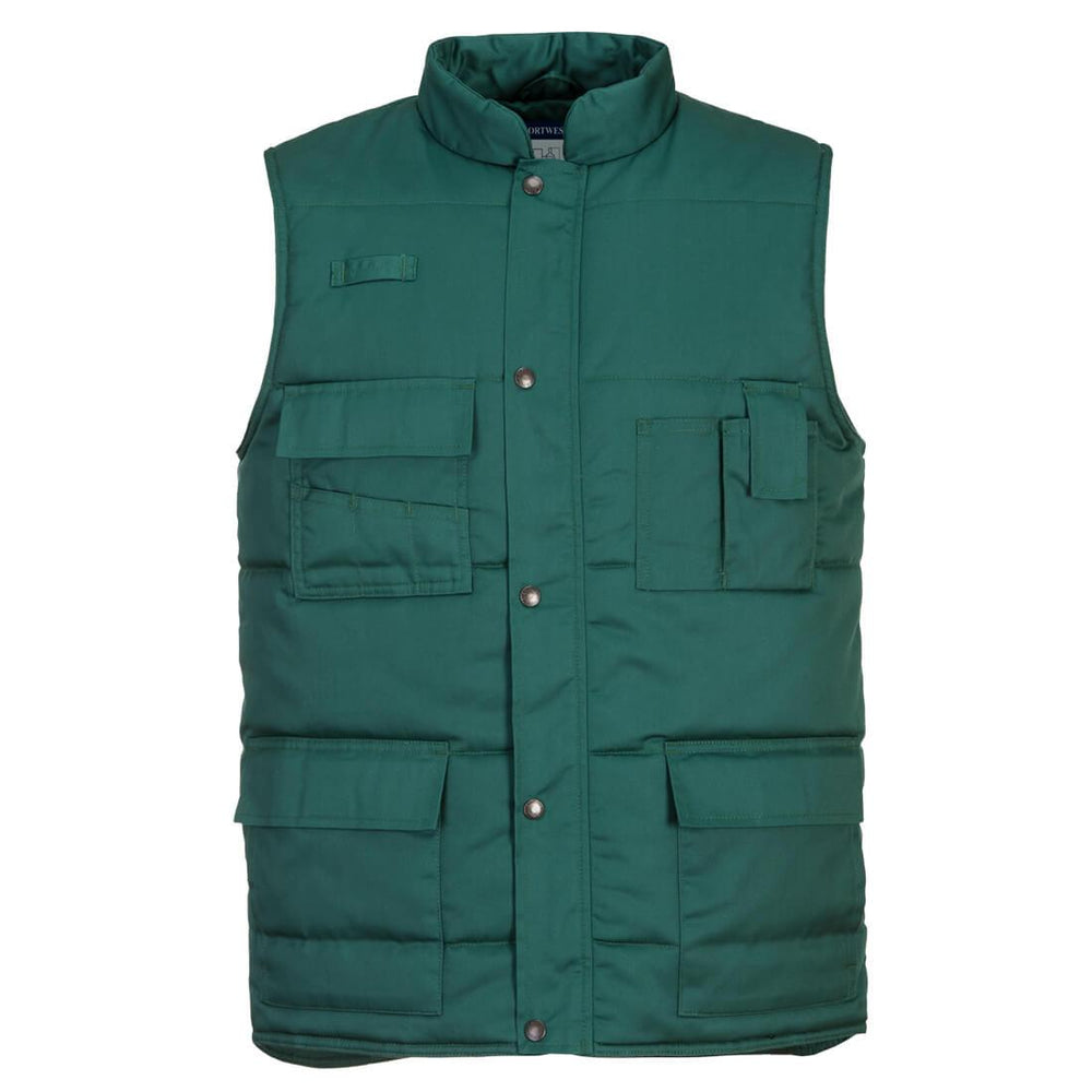Shetland Bodywarmer - Bottle Green