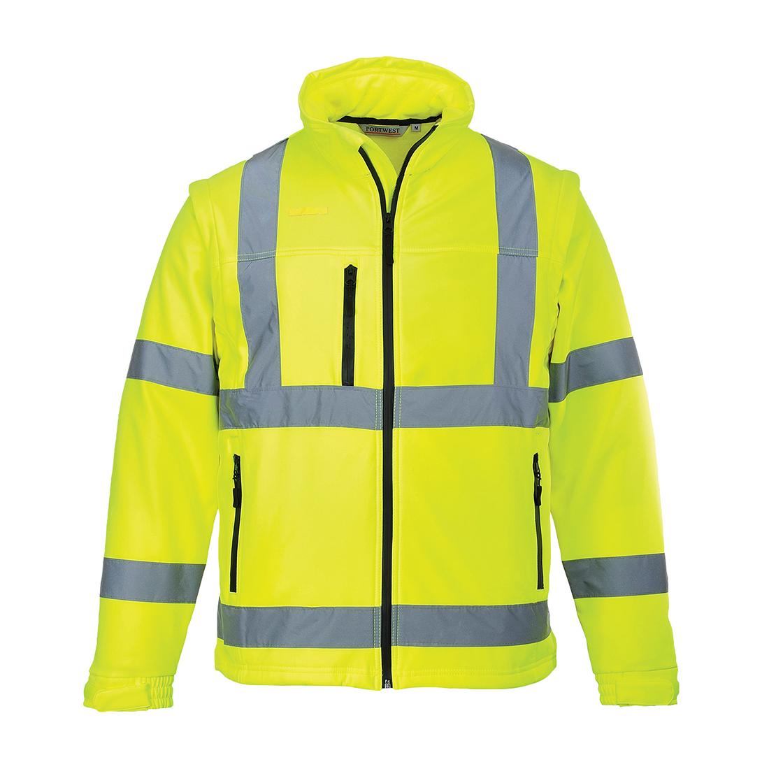 Hi-Vis 2-in-1 Softshell (3L) - Yellow