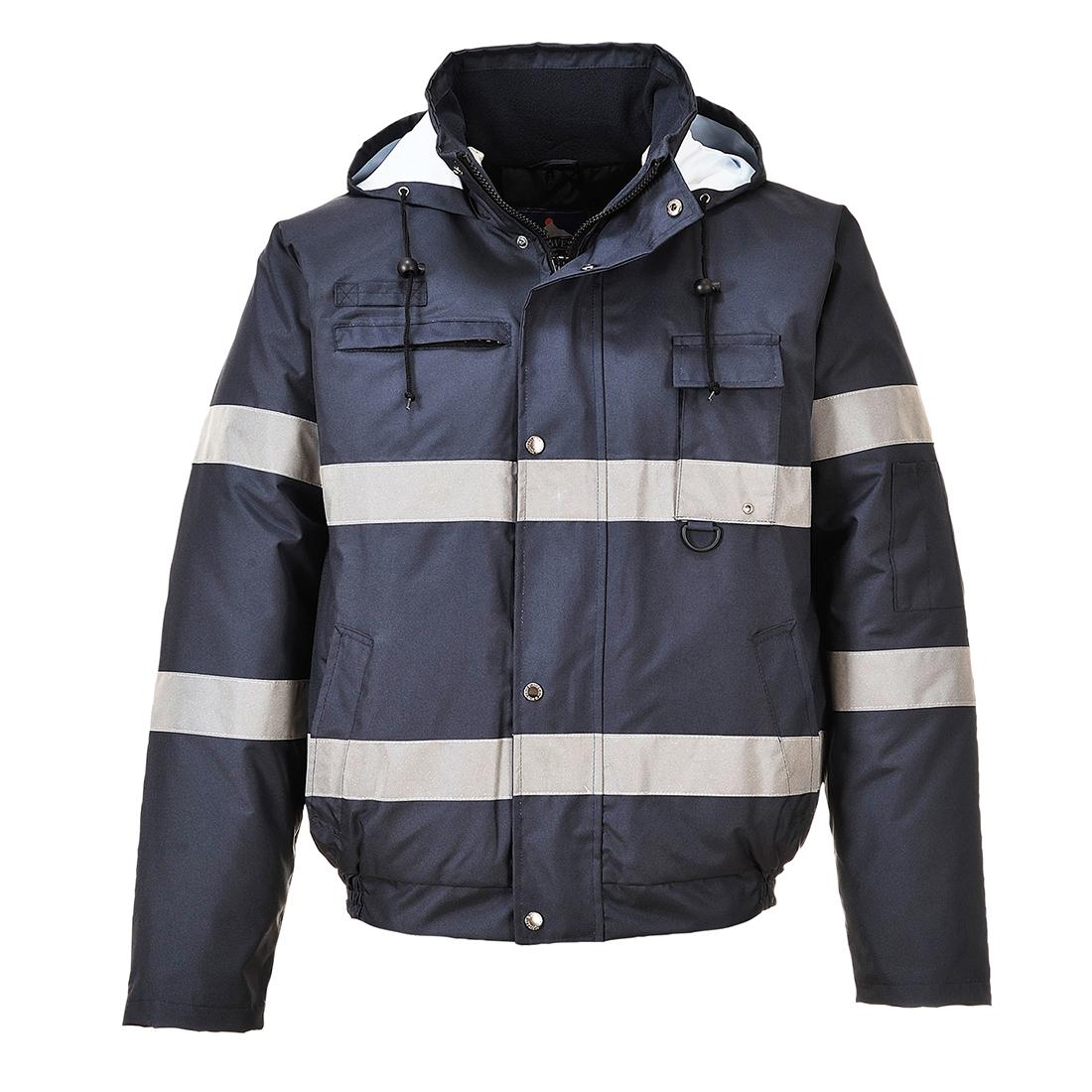 Iona Winter Bomber Jacket - Navy
