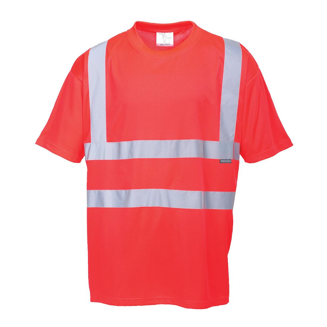 Hi-Vis T-Shirt S/S - Red