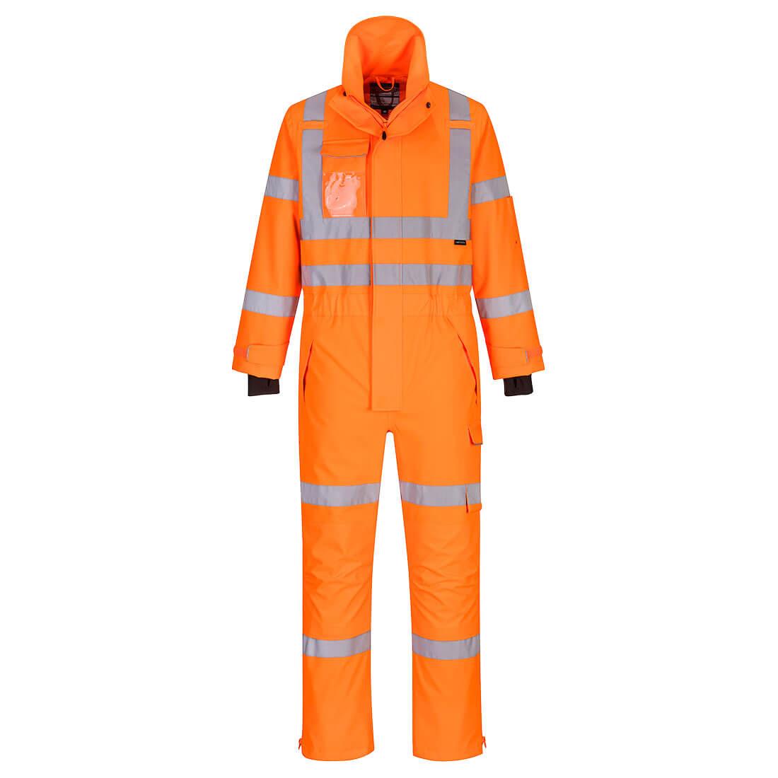 Hi-Vis Extreme Rain Coverall - Orange