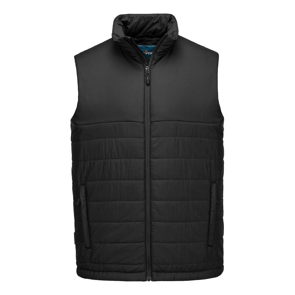 Professional Insulated Baffle Gilet - Black