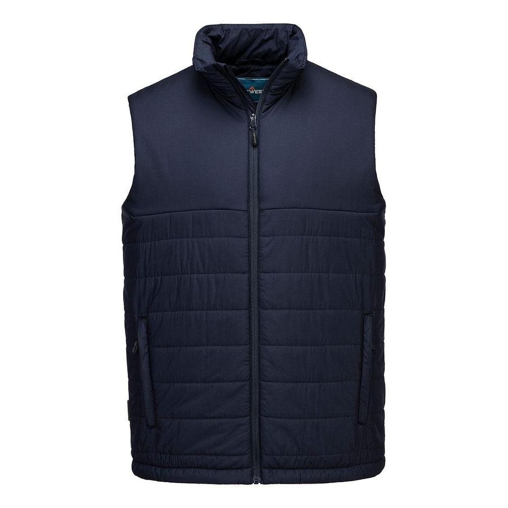 Professional Insulated Baffle Gilet - Navy