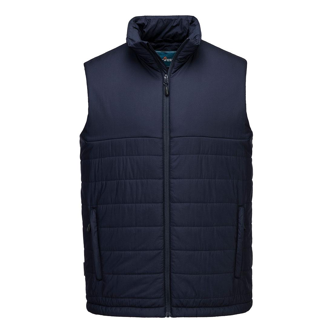 Professional Insulated Baffle Gilet - Navy