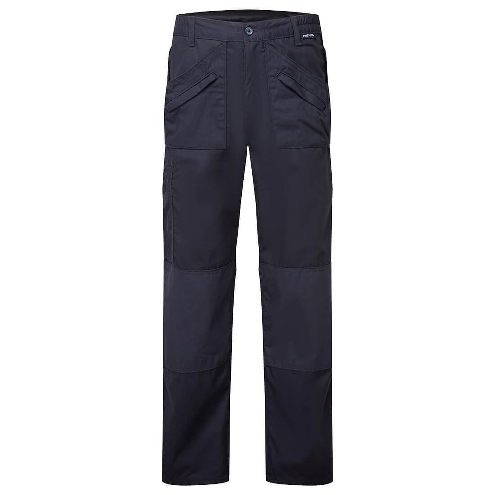 Classic Action Trousers - Texpel Finish - Navy