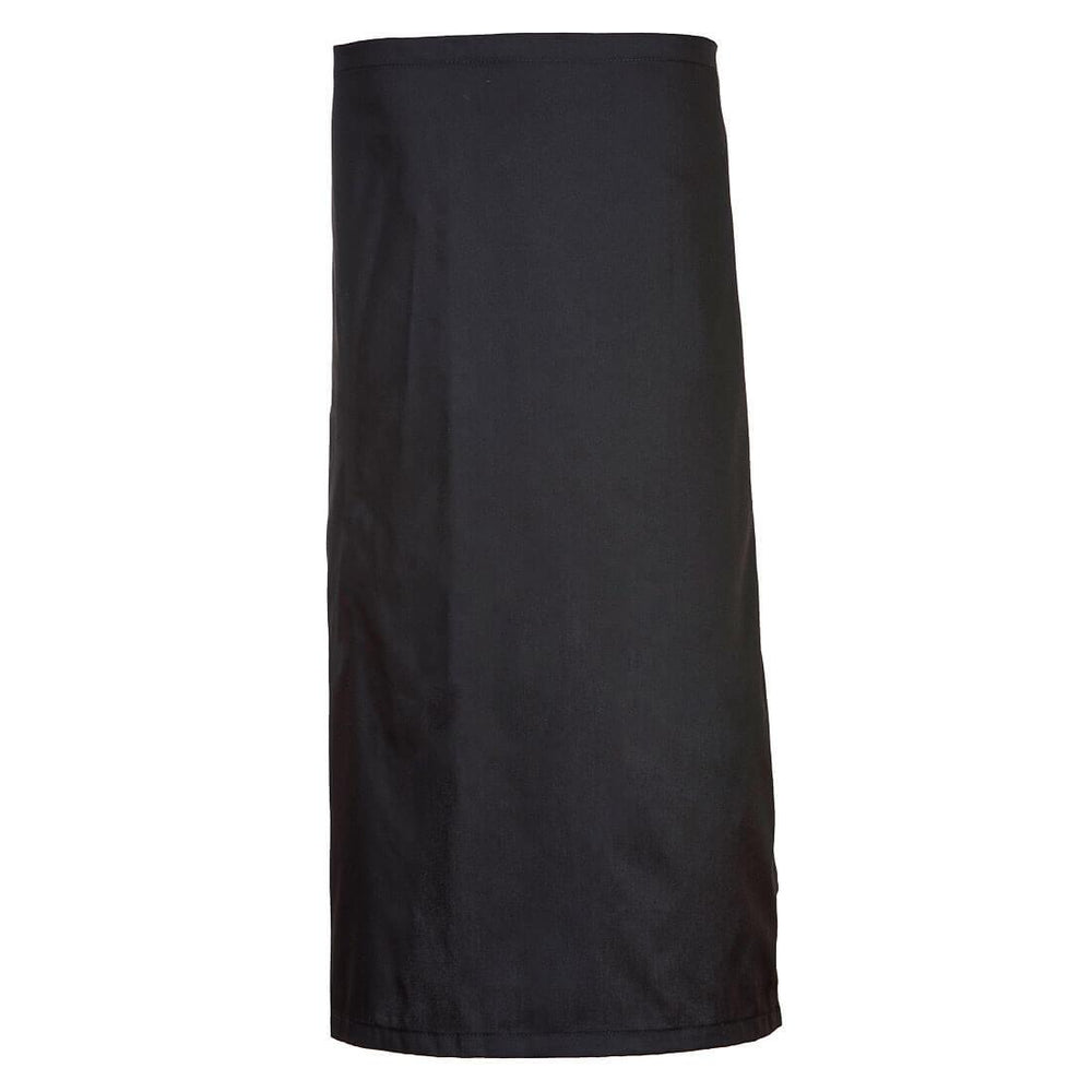 Waist Apron with Pocket - Black