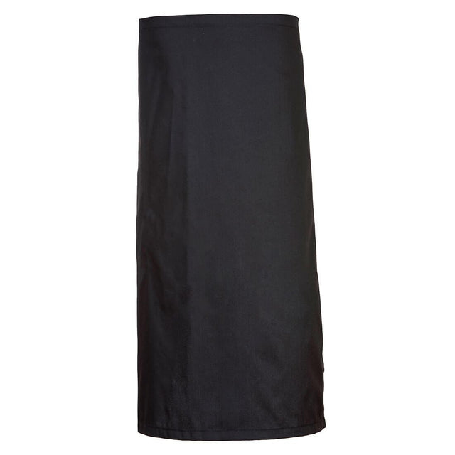 Waist Apron with Pocket - Black