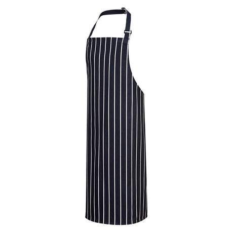 Butchers Apron - Navy/White