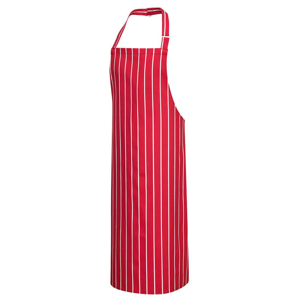Butchers Apron - Red/White