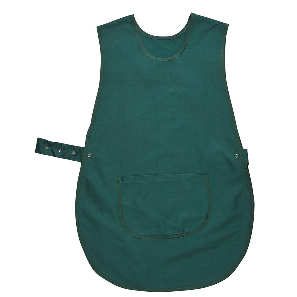 Tabard Apron with Pocket - Bottle Green