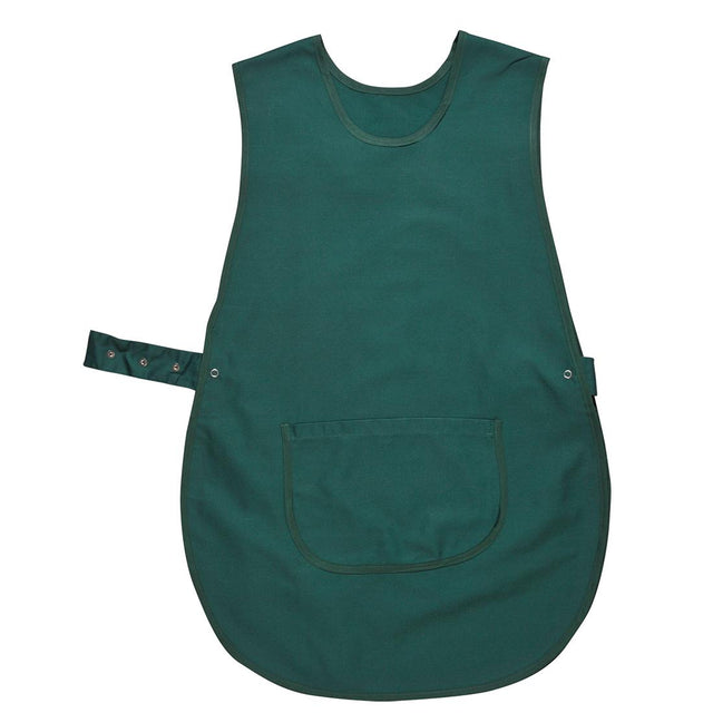 Tabard Apron with Pocket - Bottle Green