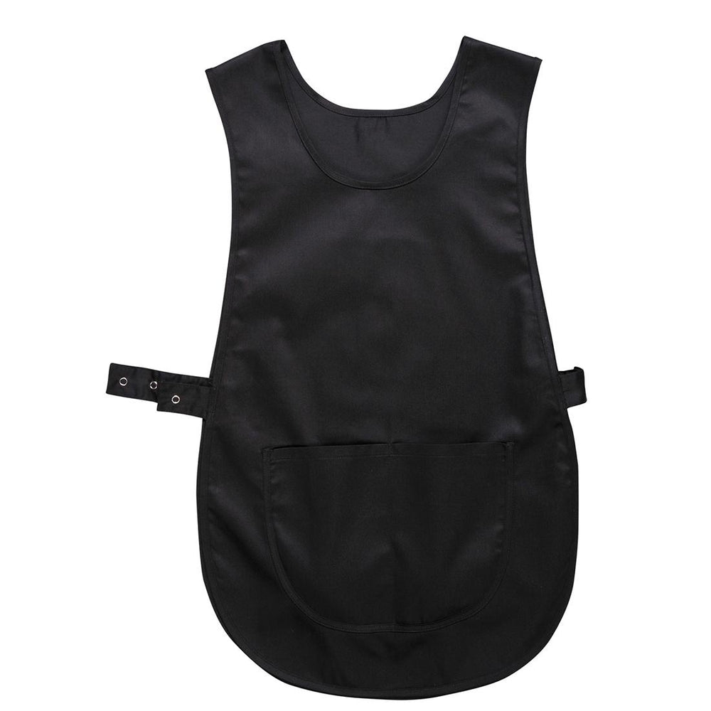 Tabard Apron with Pocket - Black