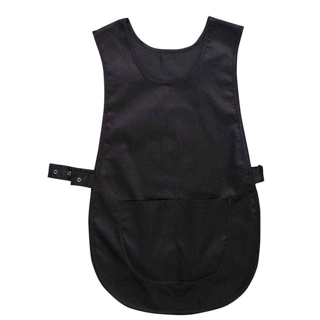 Tabard Apron with Pocket - Black