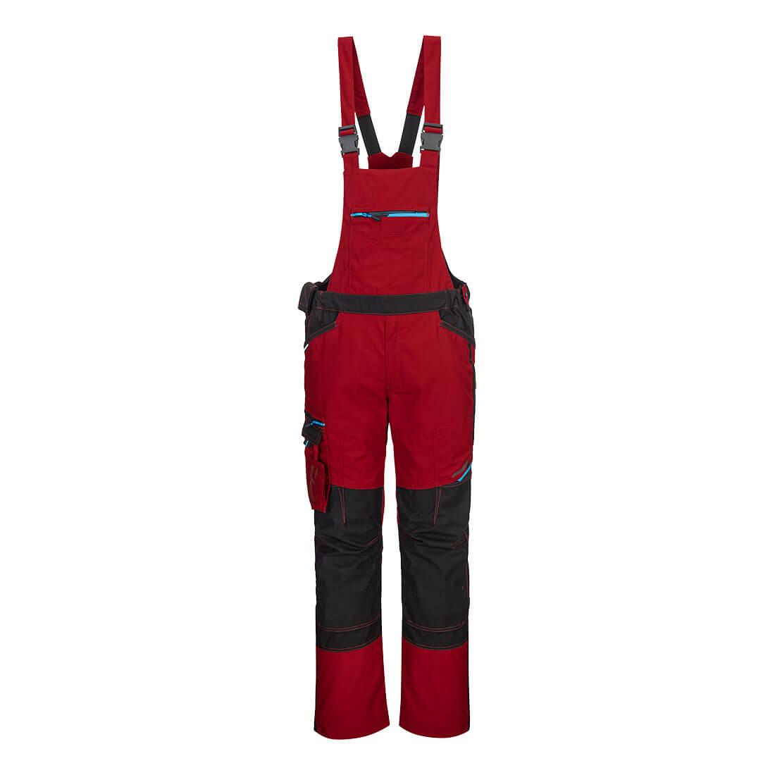 WX3 Bib and Brace - Deep Red