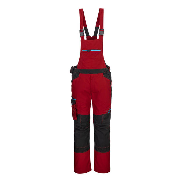 WX3 Bib and Brace - Deep Red