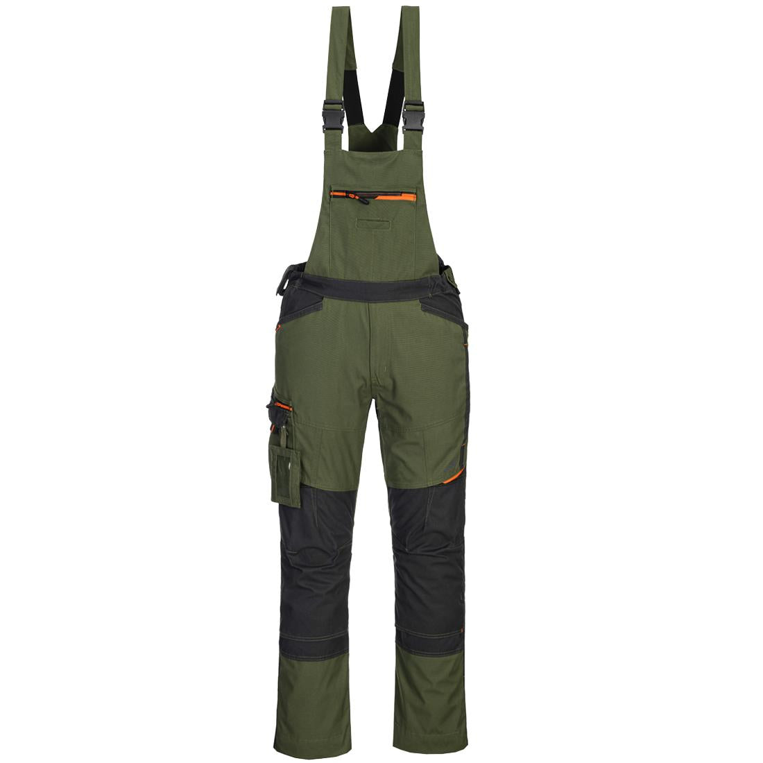 WX3 Bib and Brace - Olive Green