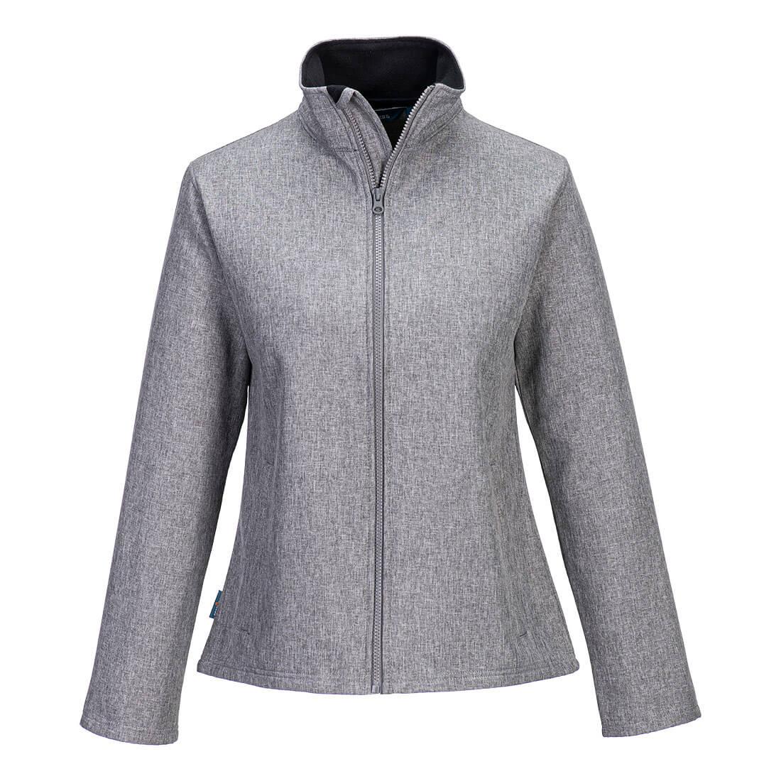 Women's Print and Promo Softshell (2L) - Grey Marl