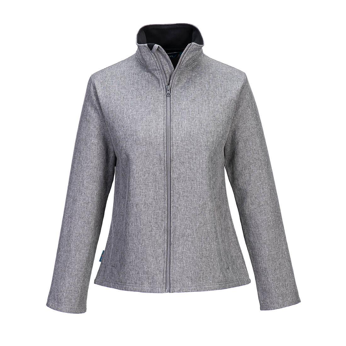 Women's Print and Promo Softshell (2L) - Grey Marl