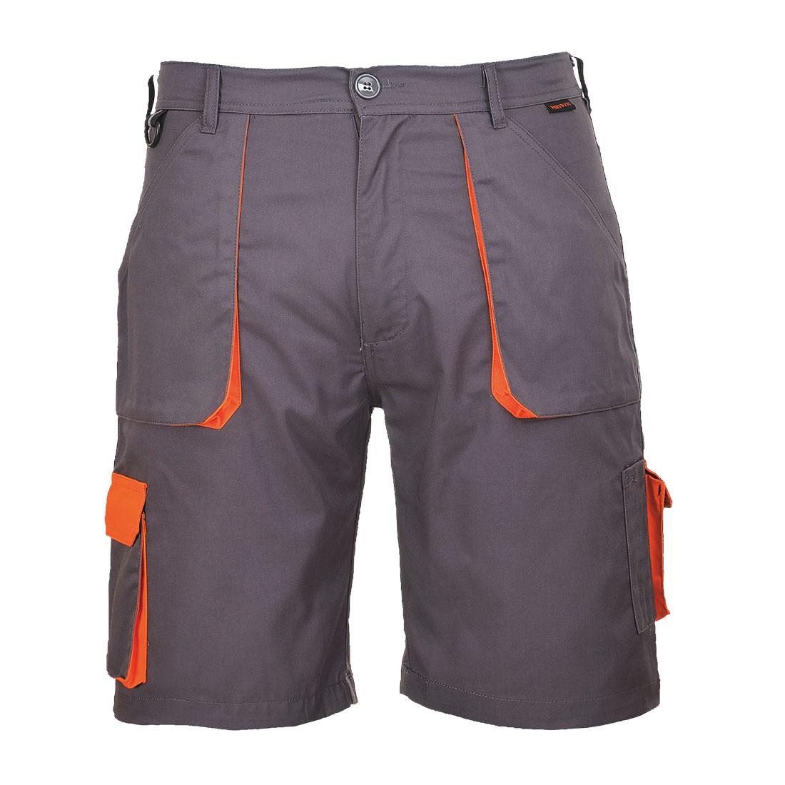 Portwest Texo Contrast Shorts - Grey