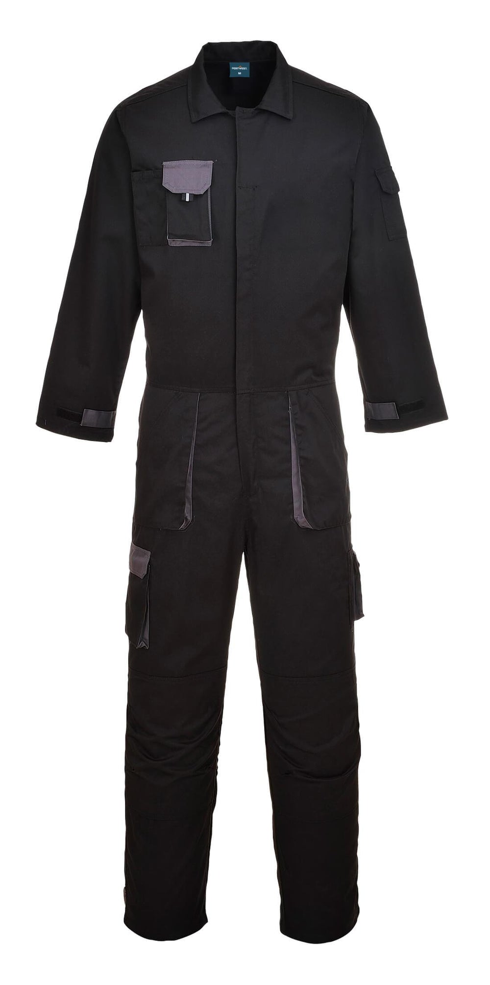 Portwest Texo Contrast Coverall - Black