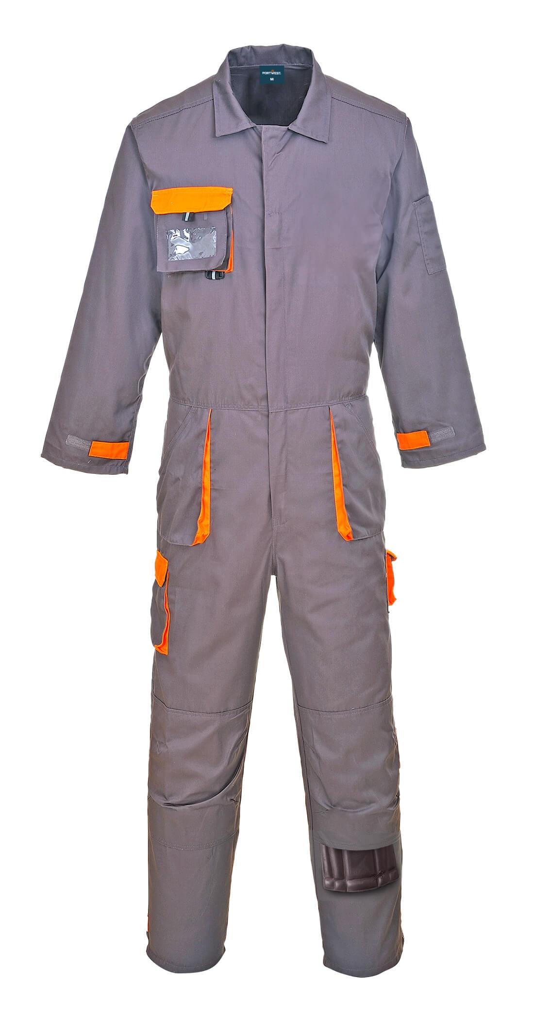 Portwest Texo Contrast Coverall - Grey