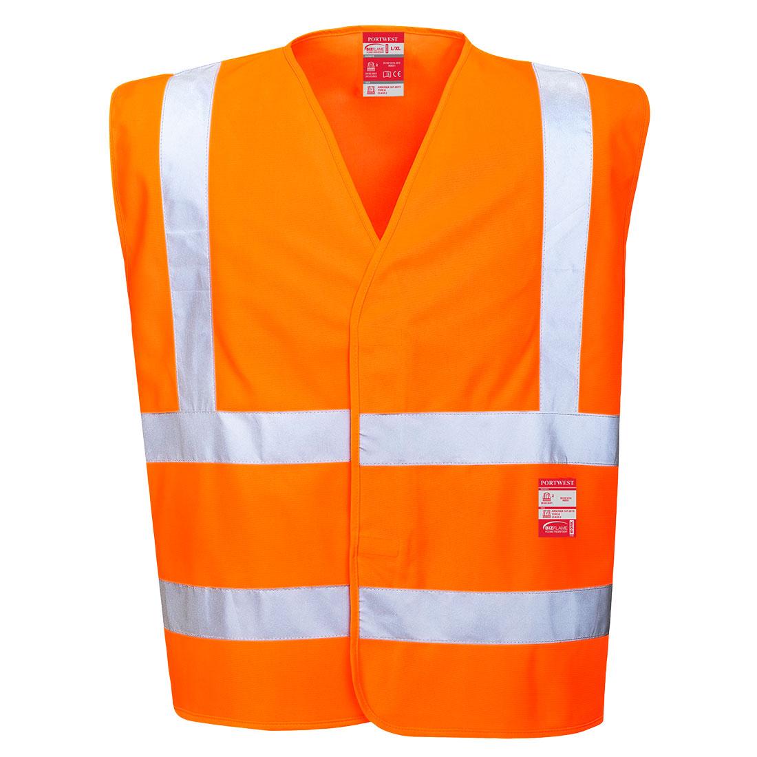 Bizflame Hi-Vis FR Vest - Orange