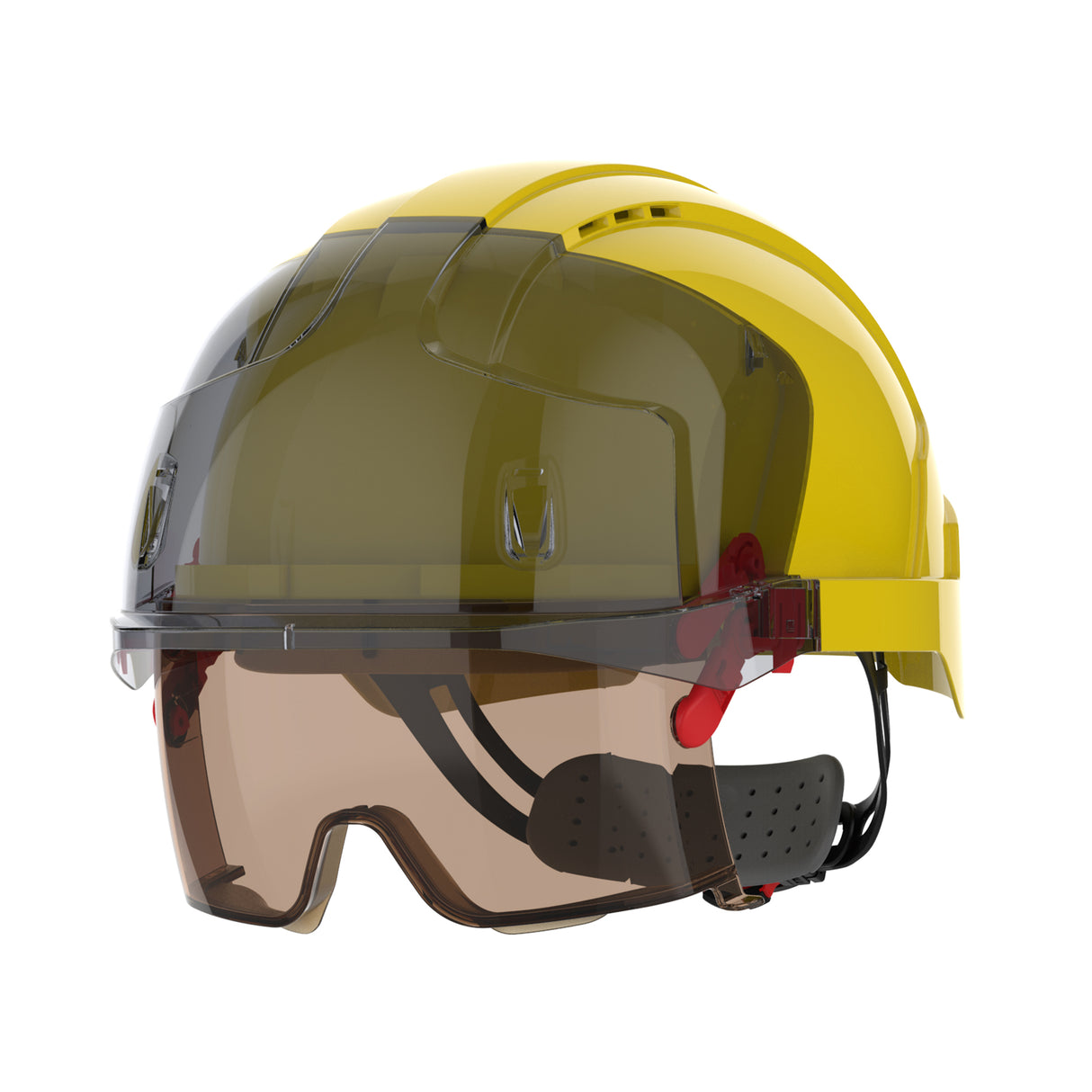 EVO VISTAlens Safety Helmet with Indoor / Outdoor Lens - Vented