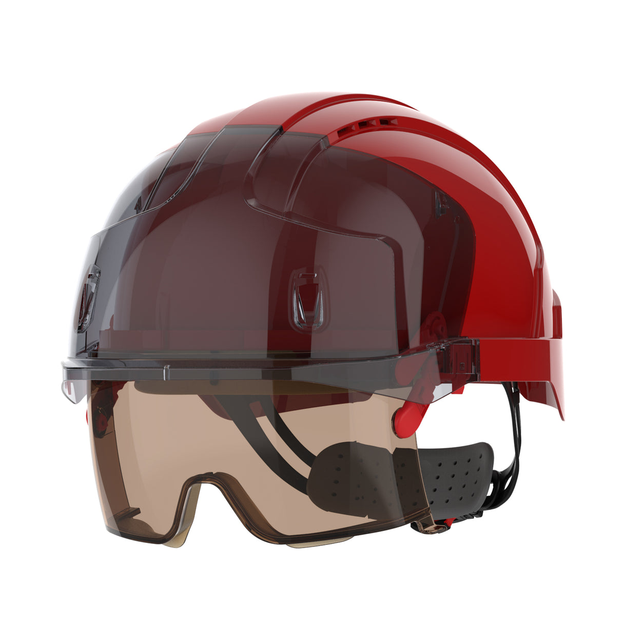 EVO VISTAlens Safety Helmet with Indoor / Outdoor Lens - Vented