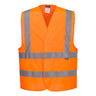Hi-Vis Band and Brace Vest - Orange