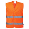 Hi-Vis Two Band Vest - Orange
