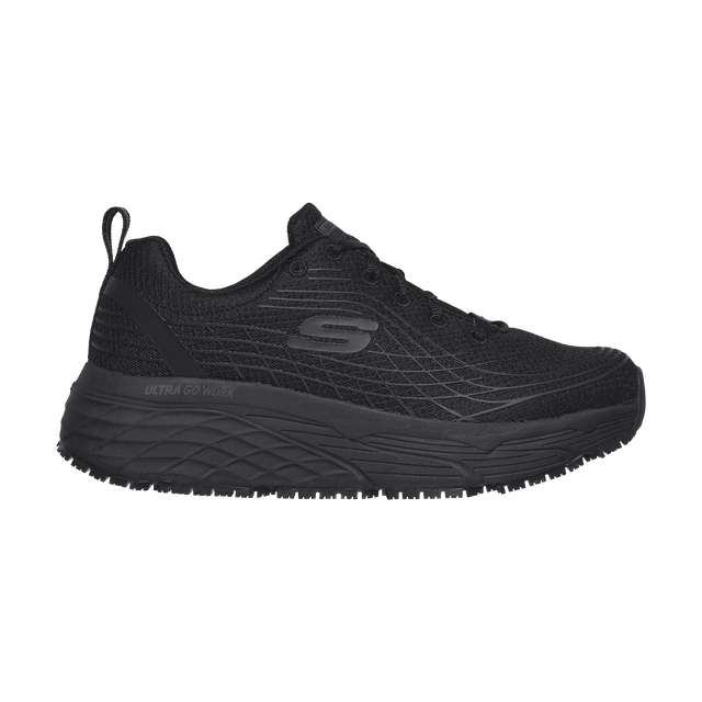 Max Cushioning Work Shoe w - Black