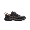 Gold Safety Shoe w - Black