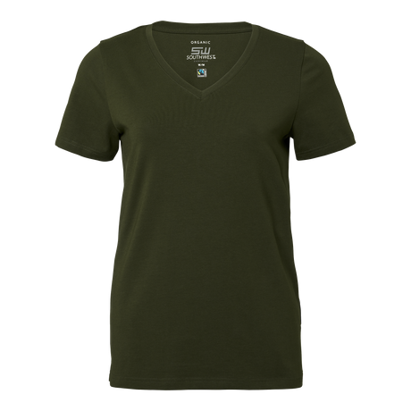 Scarlet T-shirt w - Dark olive