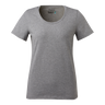 Nora T-shirt w - Medium greymelange