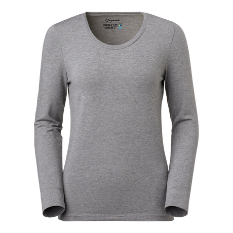 Lily T-shirt w - Medium greymelange