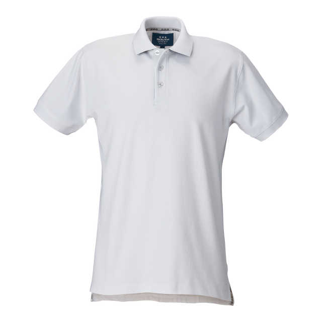 Morris solid Polo - White