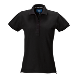 Marion solid Polo w - Black