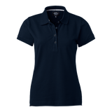 Marion solid Polo w - Navy