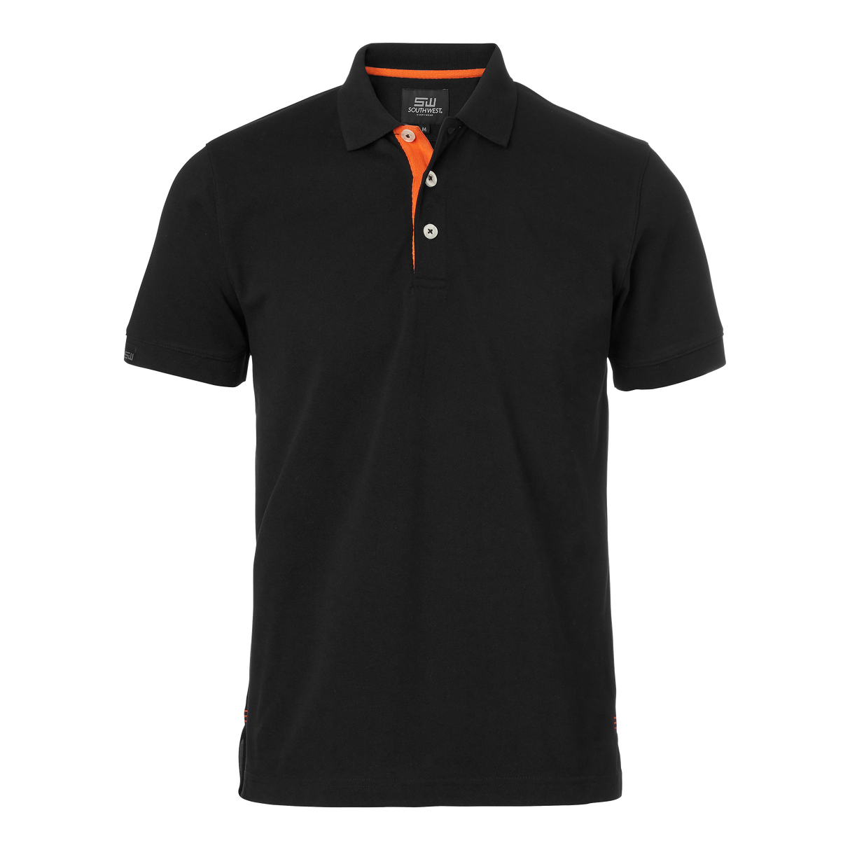 Weston Polo - Black/orange