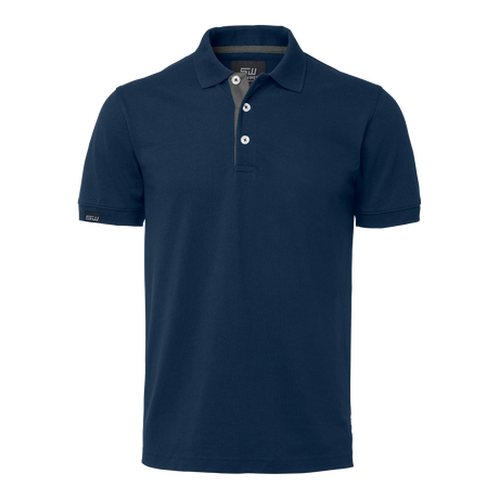 Weston Polo - Navy/grey