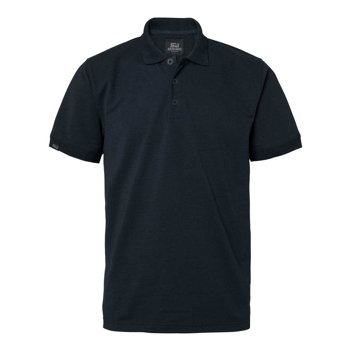 Weston solid Polo - Navy