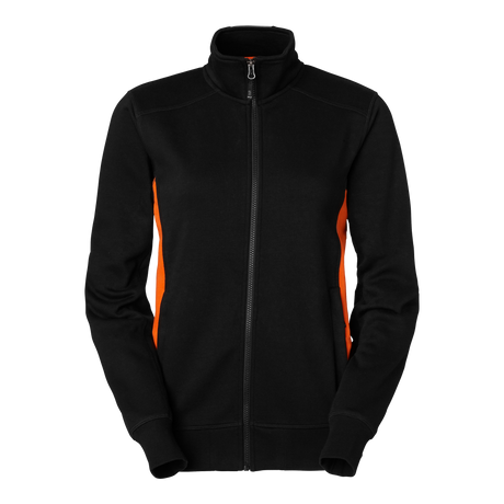 Lucy Sweat w - Black/orange