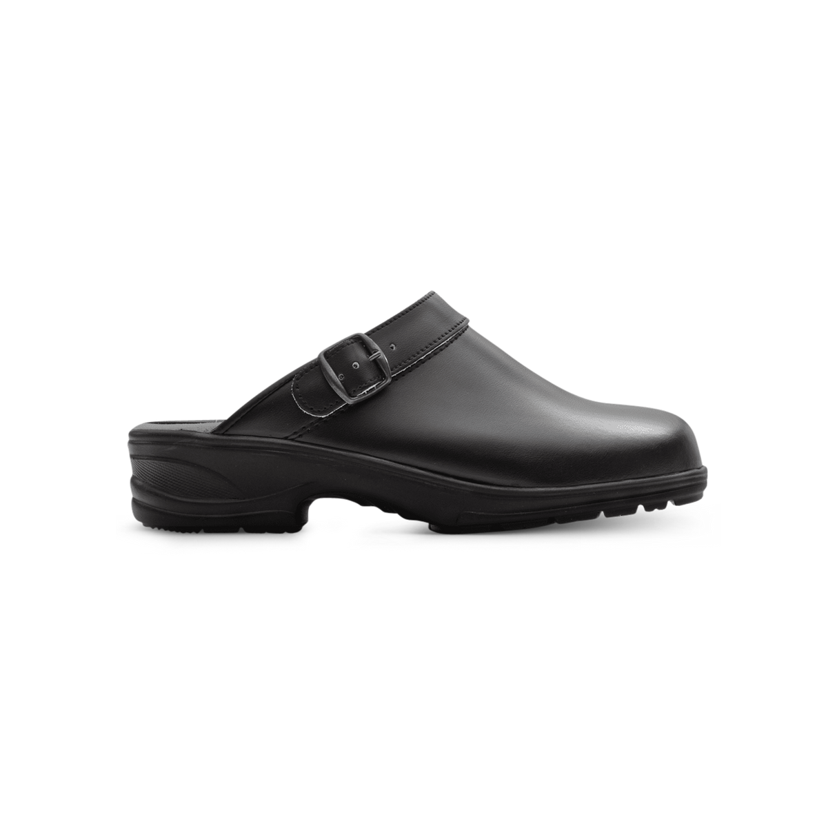 Birka Backstrap Work Clog - Black