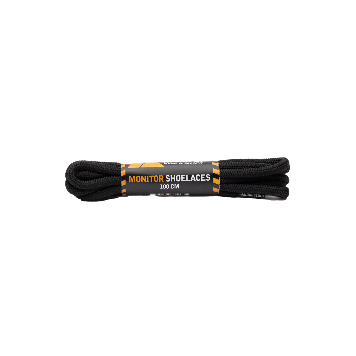 100 cm,10-p Shoelaces - Black