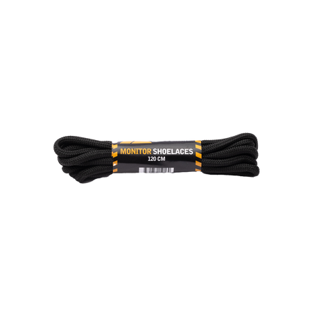 120cm, 10-p Shoelaces - Black